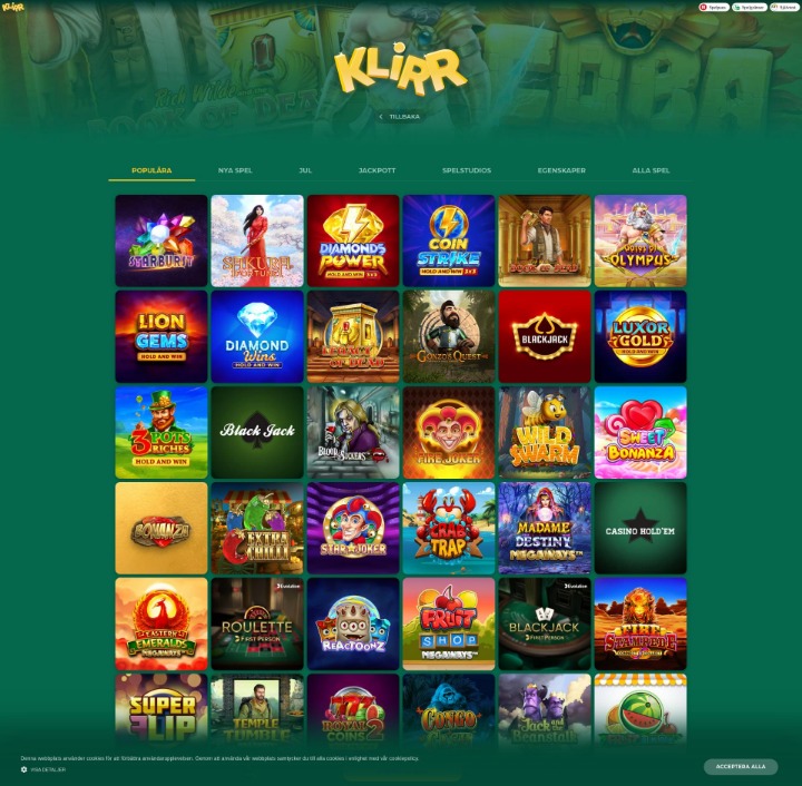 klirr casino