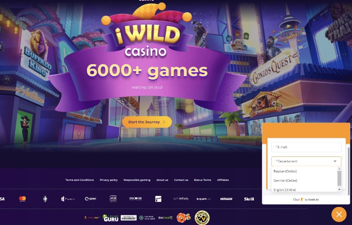 iwild casino sweden